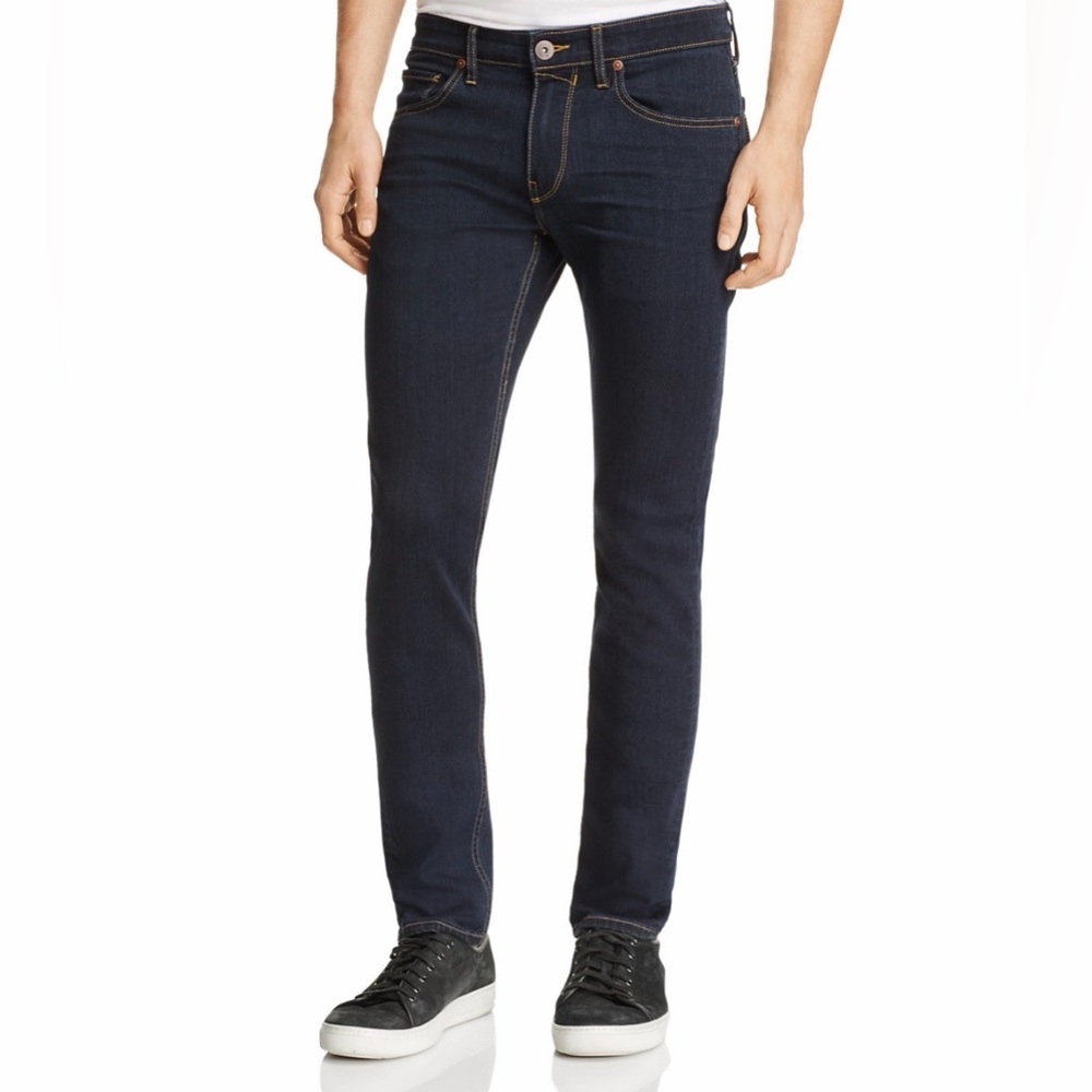 PAIGE Croft  Skinny Jeans 31 in Ames Indigo Blue